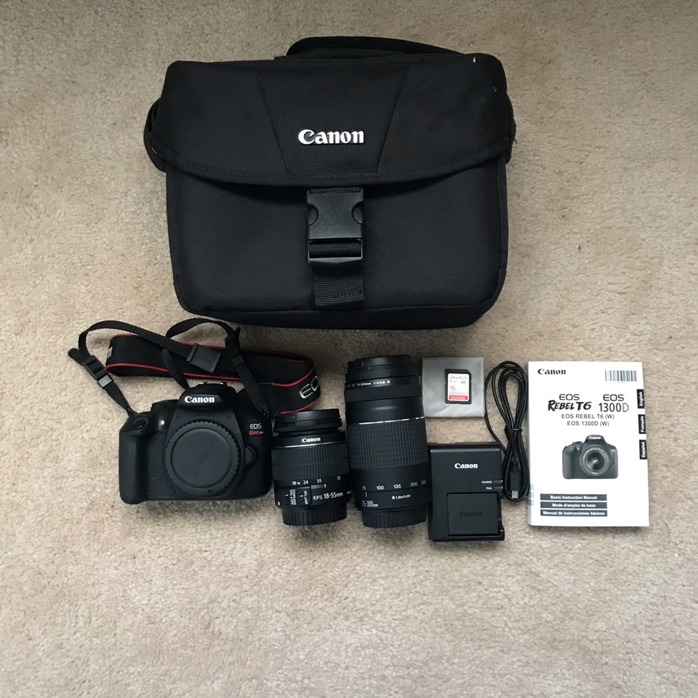 Cannon EOS Rebel T6 | NWOT